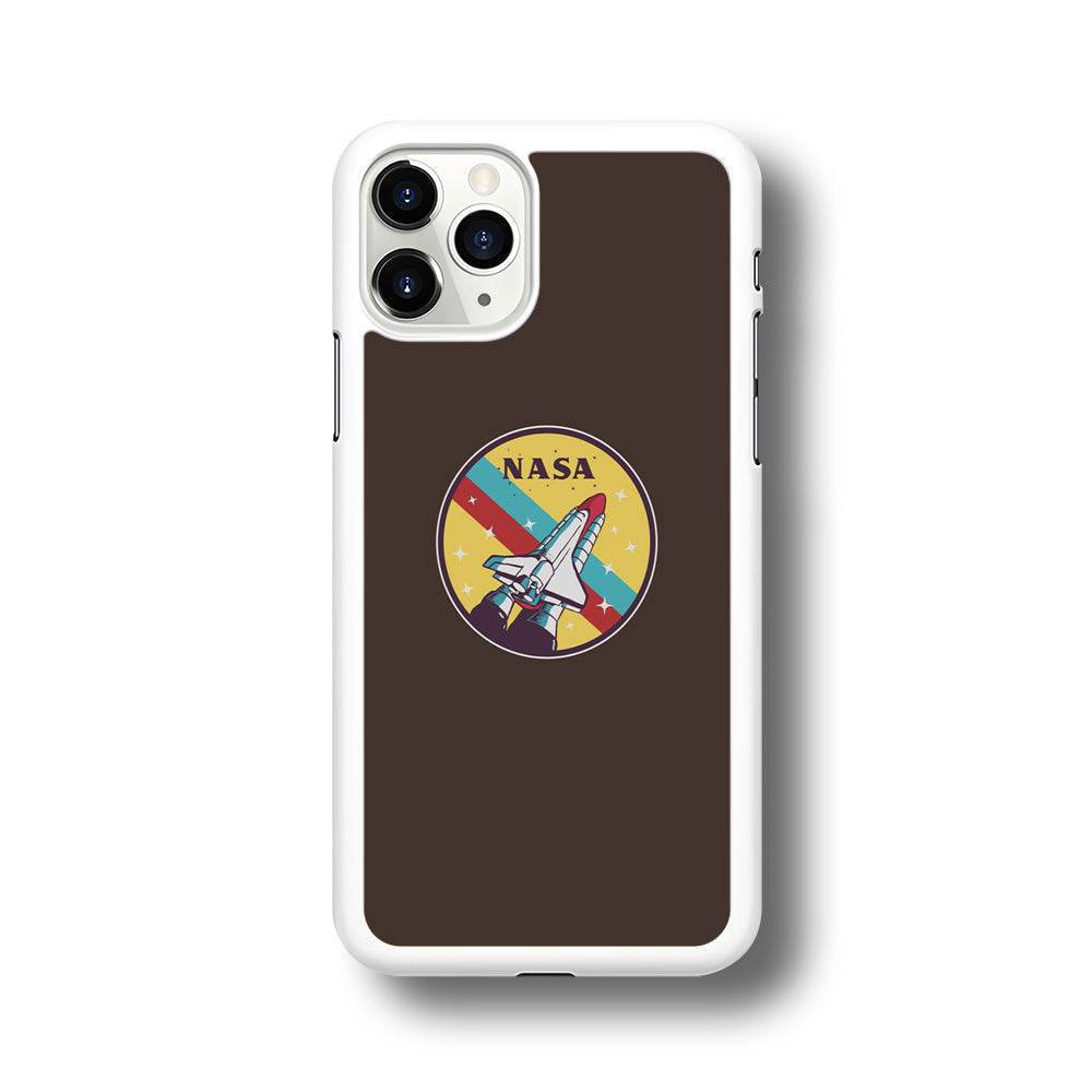 Nasa Dark Aircraft Icon iPhone 11 Pro Case