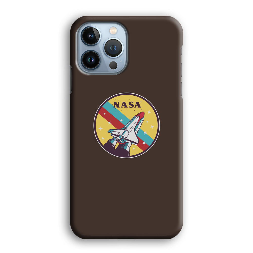 Nasa Dark Aircraft Icon iPhone 13 Pro Max Case