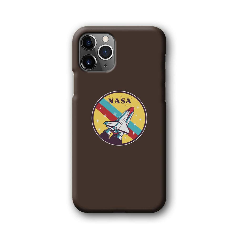 Nasa Dark Aircraft Icon iPhone 11 Pro Case