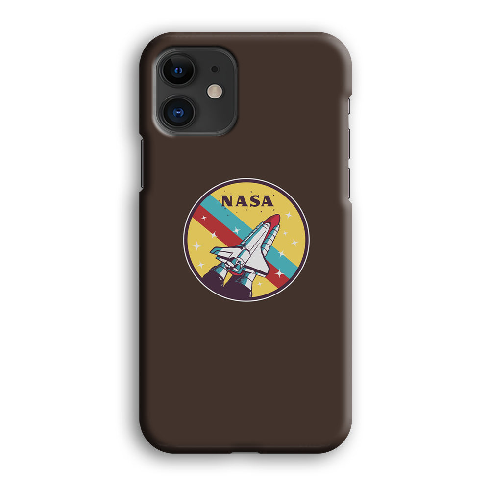 Nasa Dark Aircraft Icon iPhone 12 Case