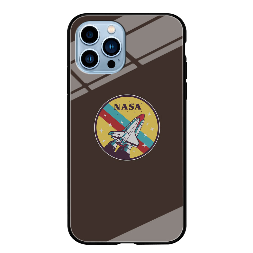 Nasa Dark Aircraft Icon iPhone 13 Pro Max Case