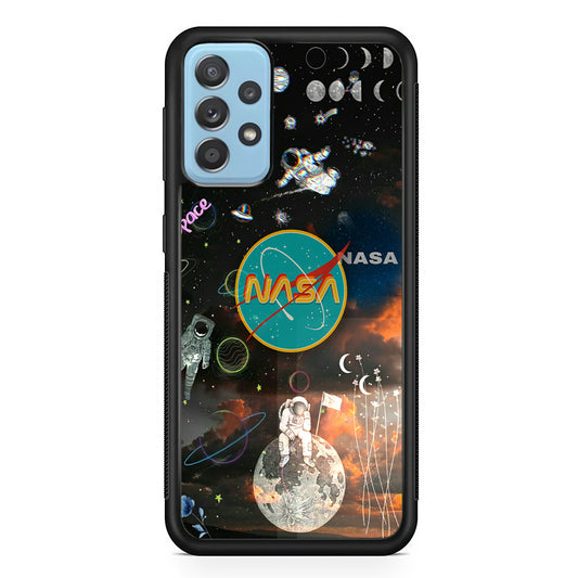 Nasa Distorsion in The Sky Samsung Galaxy A52 Case