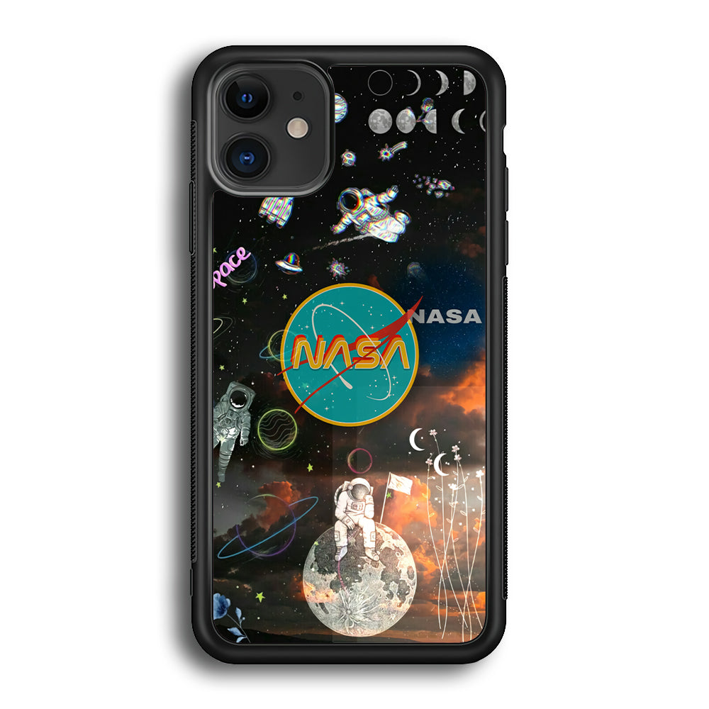 Nasa Distorsion in The Sky iPhone 12 Case