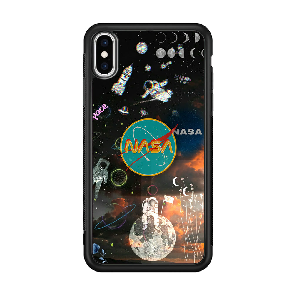 Nasa Distorsion in The Sky iPhone X Case