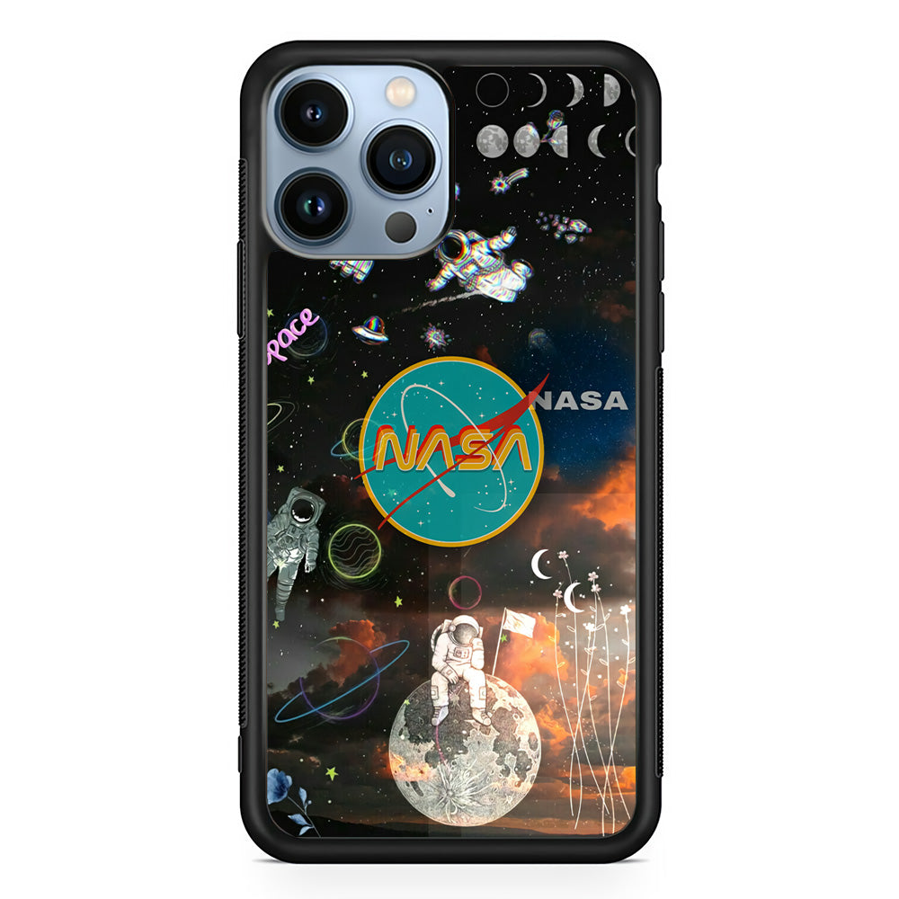 Nasa Distorsion in The Sky iPhone 13 Pro Max Case