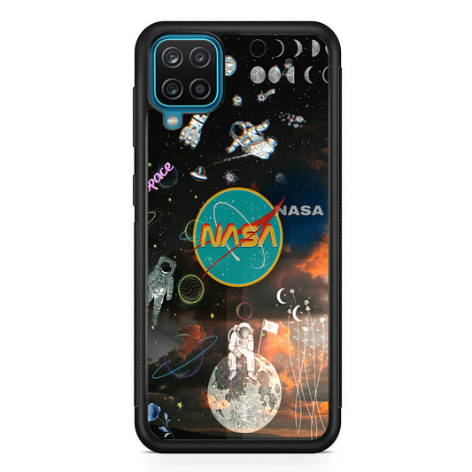 Nasa Distorsion in The Sky Samsung Galaxy A12 Case