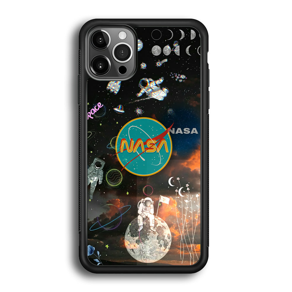 Nasa Distorsion in The Sky iPhone 12 Pro Max Case
