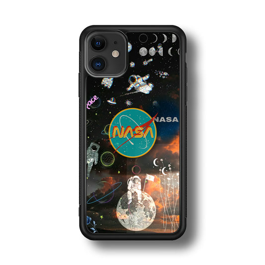 Nasa Distorsion in The Sky iPhone 11 Case