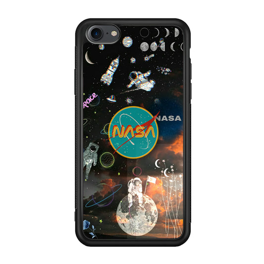 Nasa Distorsion in The Sky iPhone 8 Case