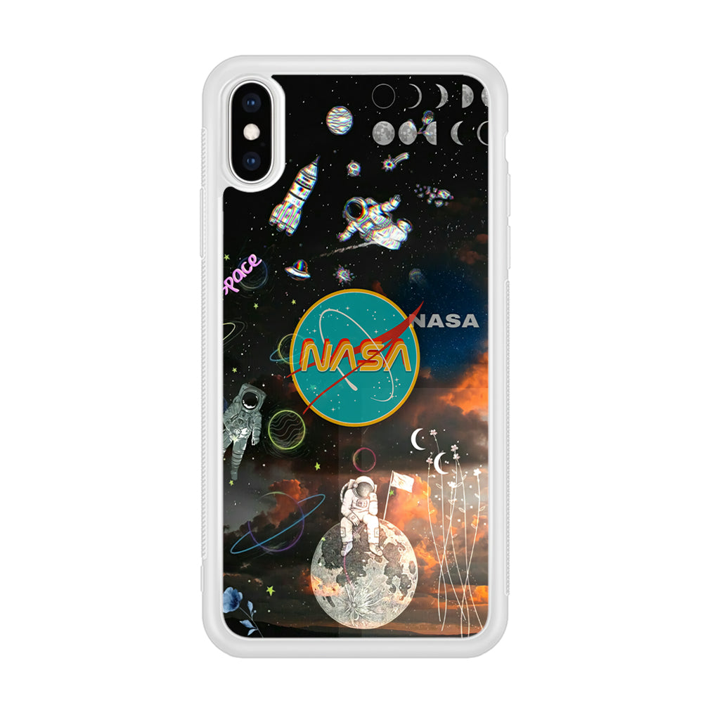 Nasa Distorsion in The Sky iPhone X Case