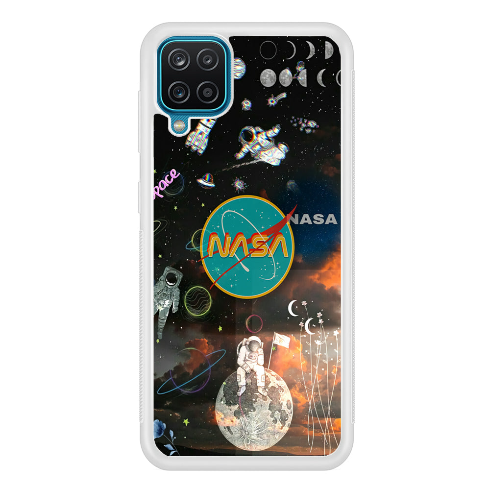 Nasa Distorsion in The Sky Samsung Galaxy A12 Case