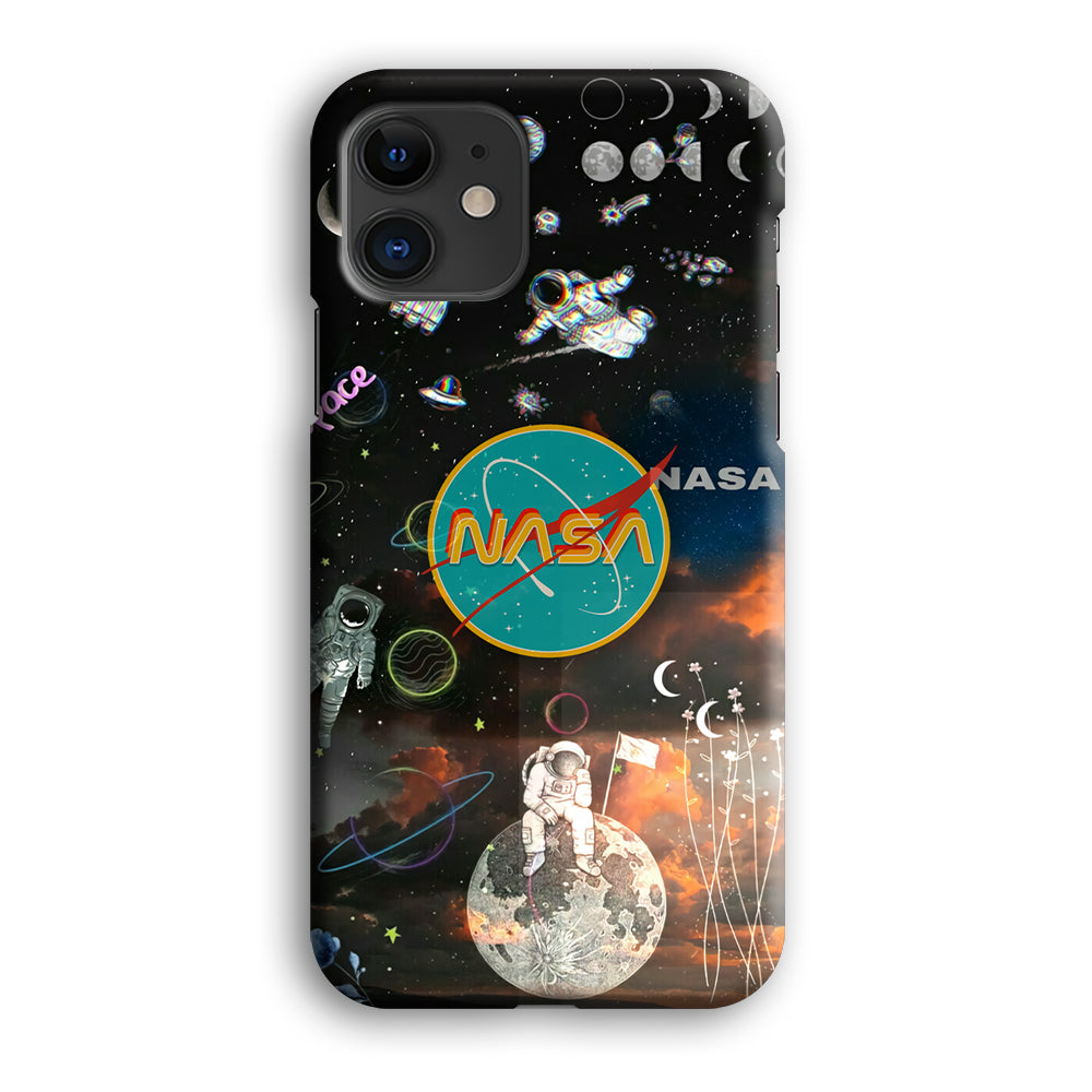 Nasa Distorsion in The Sky iPhone 12 Case