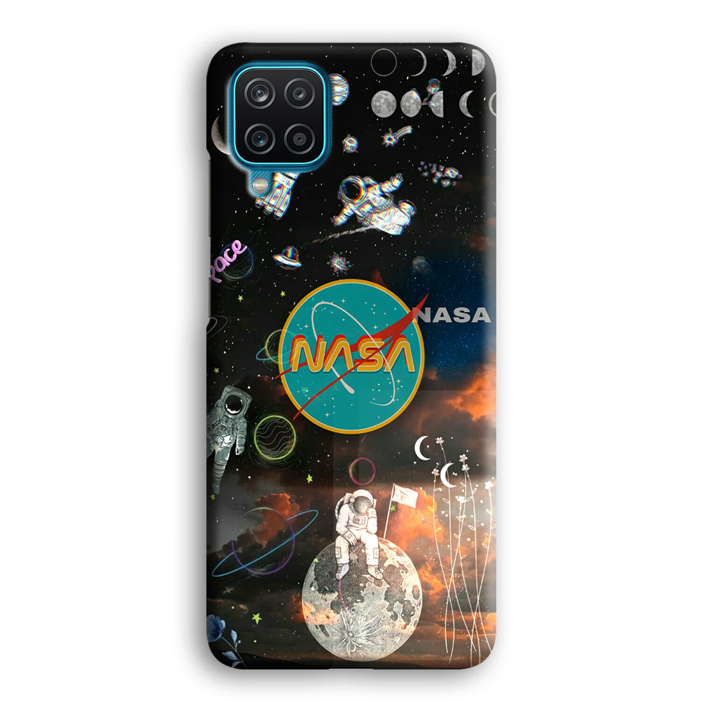 Nasa Distorsion in The Sky Samsung Galaxy A12 Case