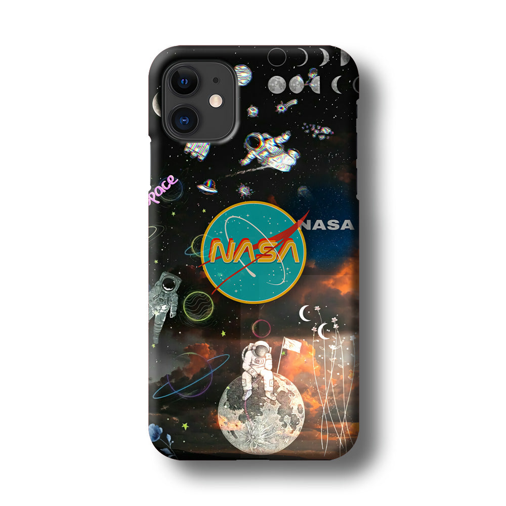 Nasa Distorsion in The Sky iPhone 11 Case