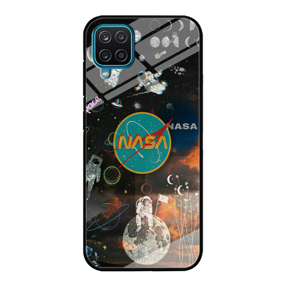 Nasa Distorsion in The Sky Samsung Galaxy A12 Case