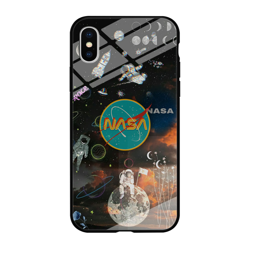 Nasa Distorsion in The Sky iPhone XS Case