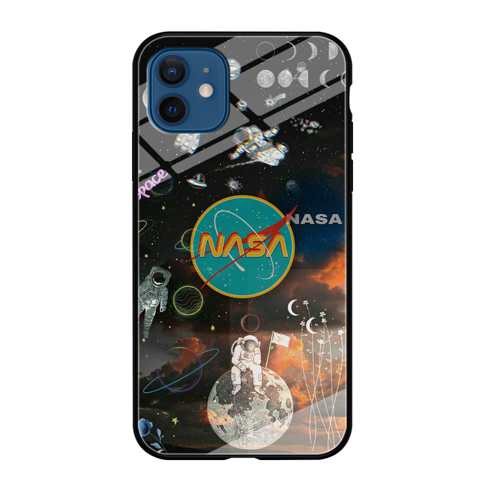 Nasa Distorsion in The Sky iPhone 12 Case