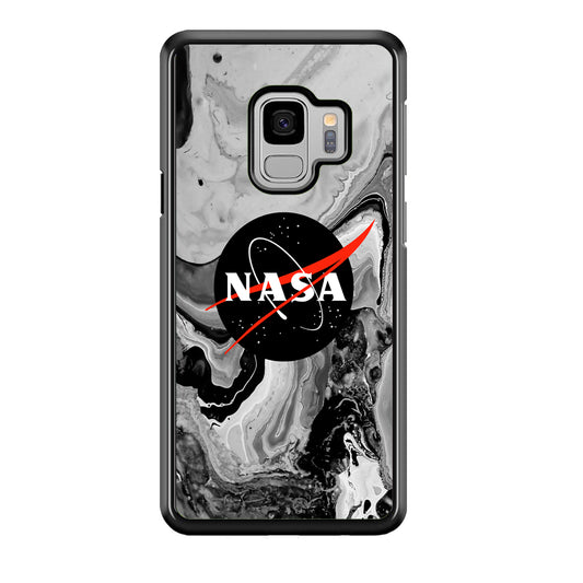Nasa Grey Marble Samsung Galaxy S9 Case