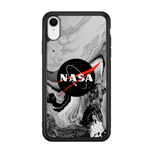 Nasa Grey Marble iPhone XR Case