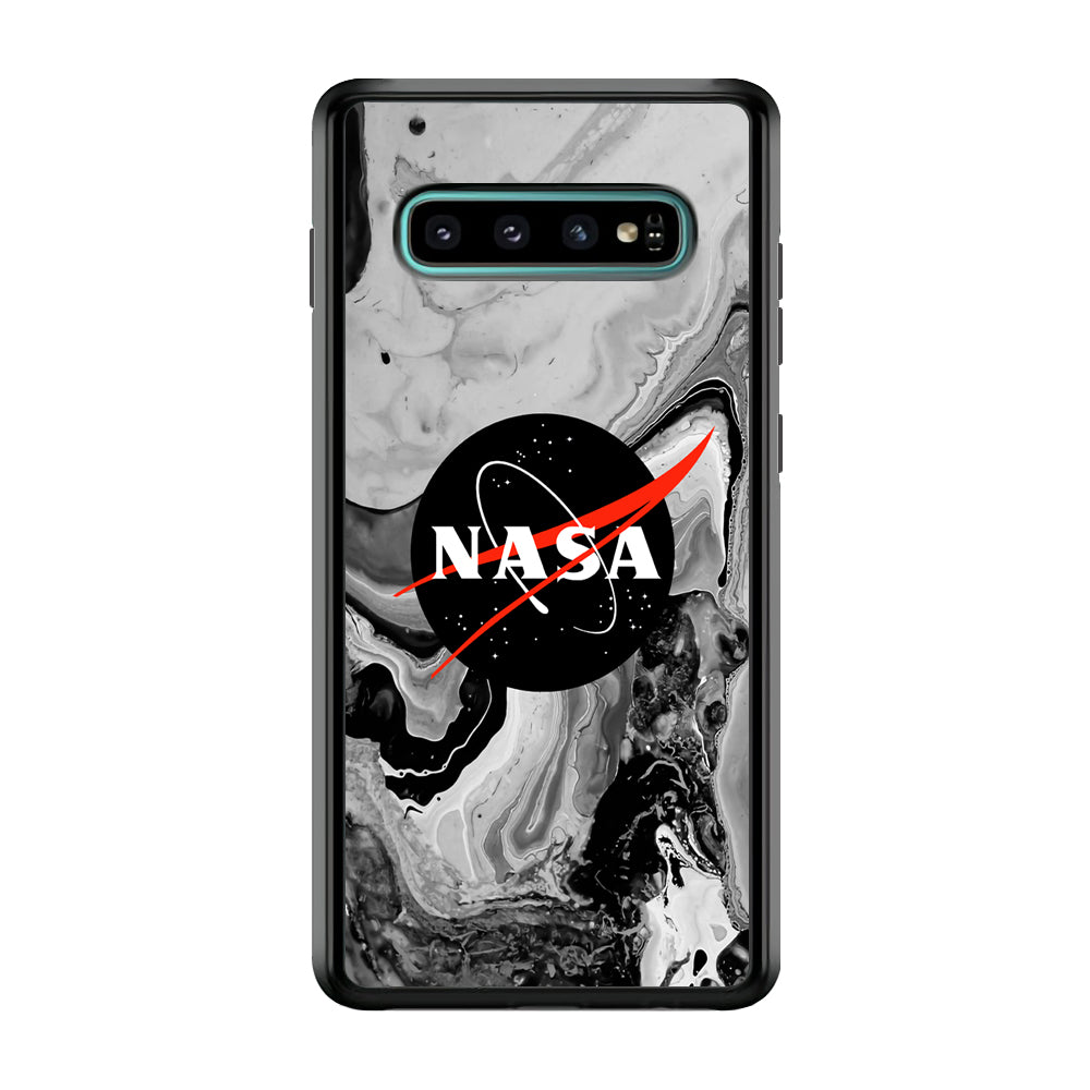 Nasa Grey Marble Samsung Galaxy S10 Case