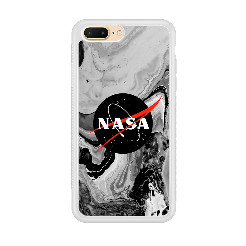 Nasa Grey Marble iPhone 8 Plus Case