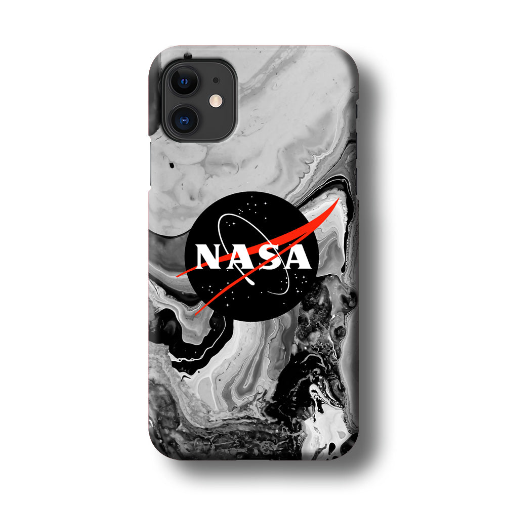 Nasa Grey Marble iPhone 11 Case