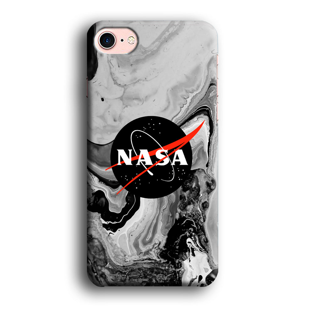 Nasa Grey Marble iPhone 8 Case