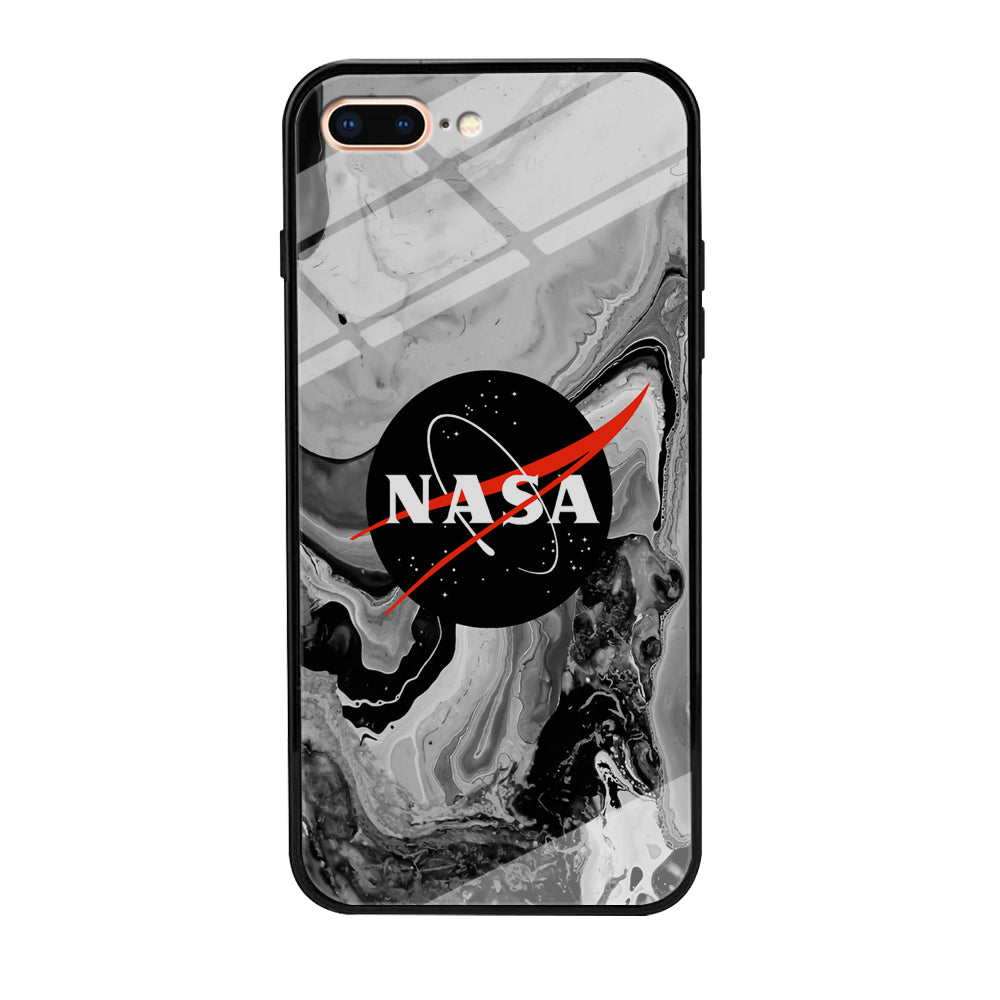 Nasa Grey Marble iPhone 8 Plus Case