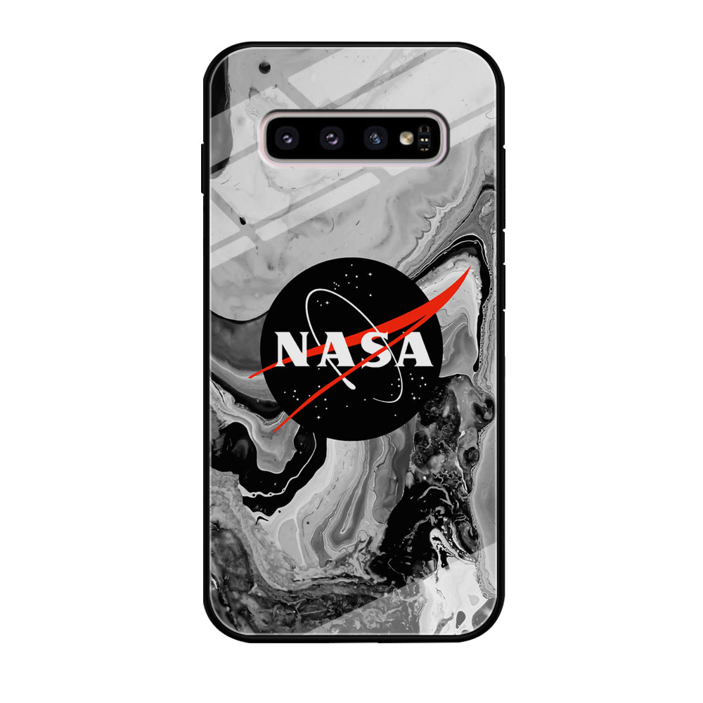 Nasa Grey Marble Samsung Galaxy S10 Case