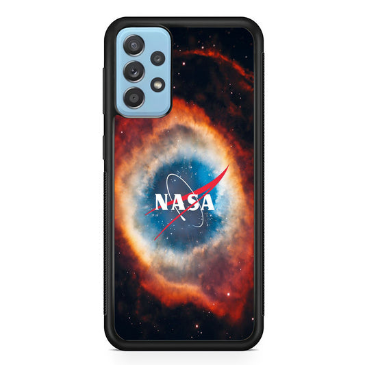 Nasa Nebula Logo Samsung Galaxy A72 Case