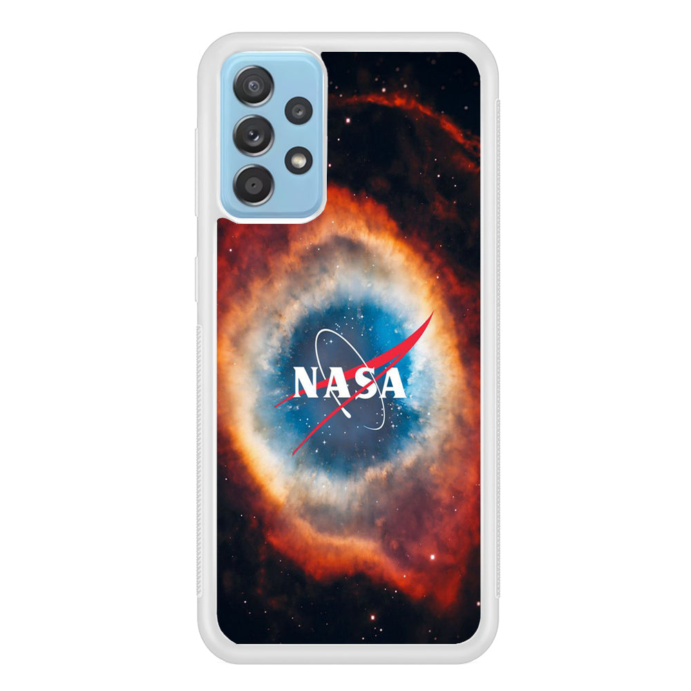 Nasa Nebula Logo Samsung Galaxy A52 Case