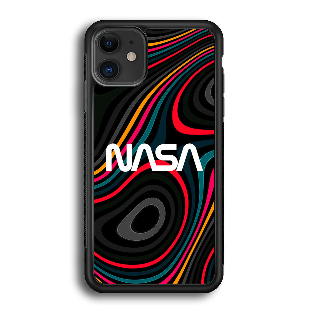 Nasa Rainbow Abstract iPhone 12 Case