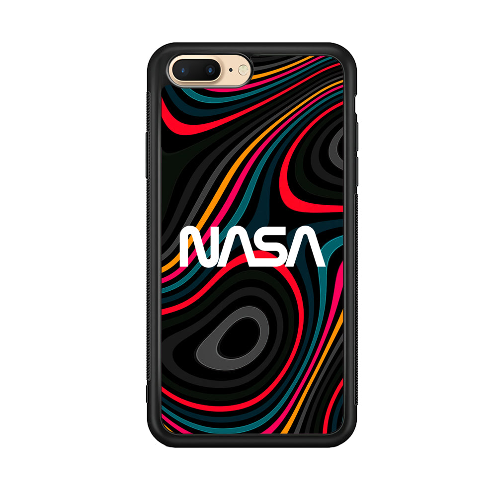 Nasa Rainbow Abstract iPhone 8 Plus Case