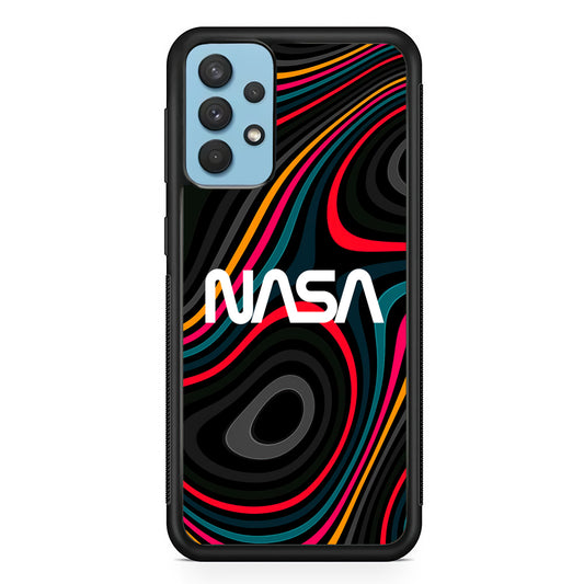 Nasa Rainbow Abstract Samsung Galaxy A32 Case