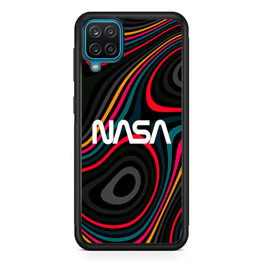 Nasa Rainbow Abstract Samsung Galaxy A12 Case