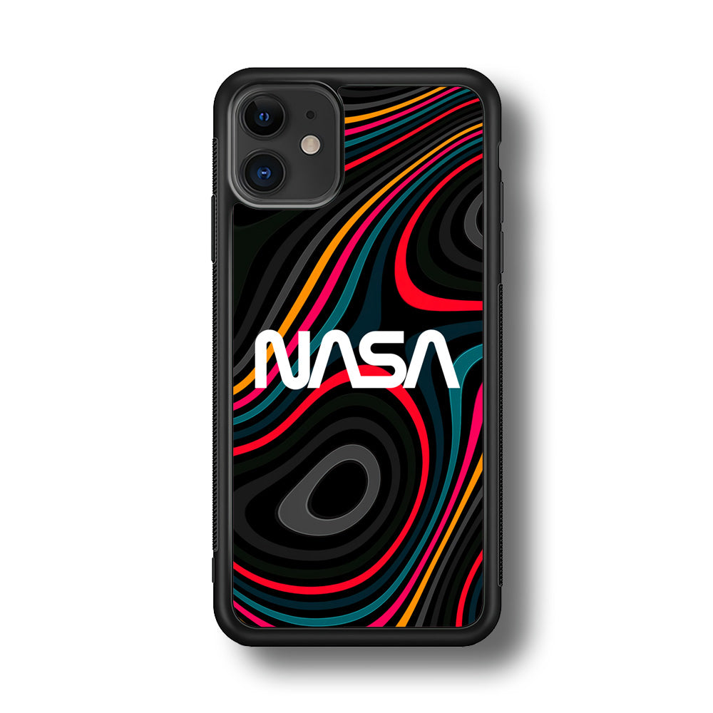 Nasa Rainbow Abstract iPhone 11 Case