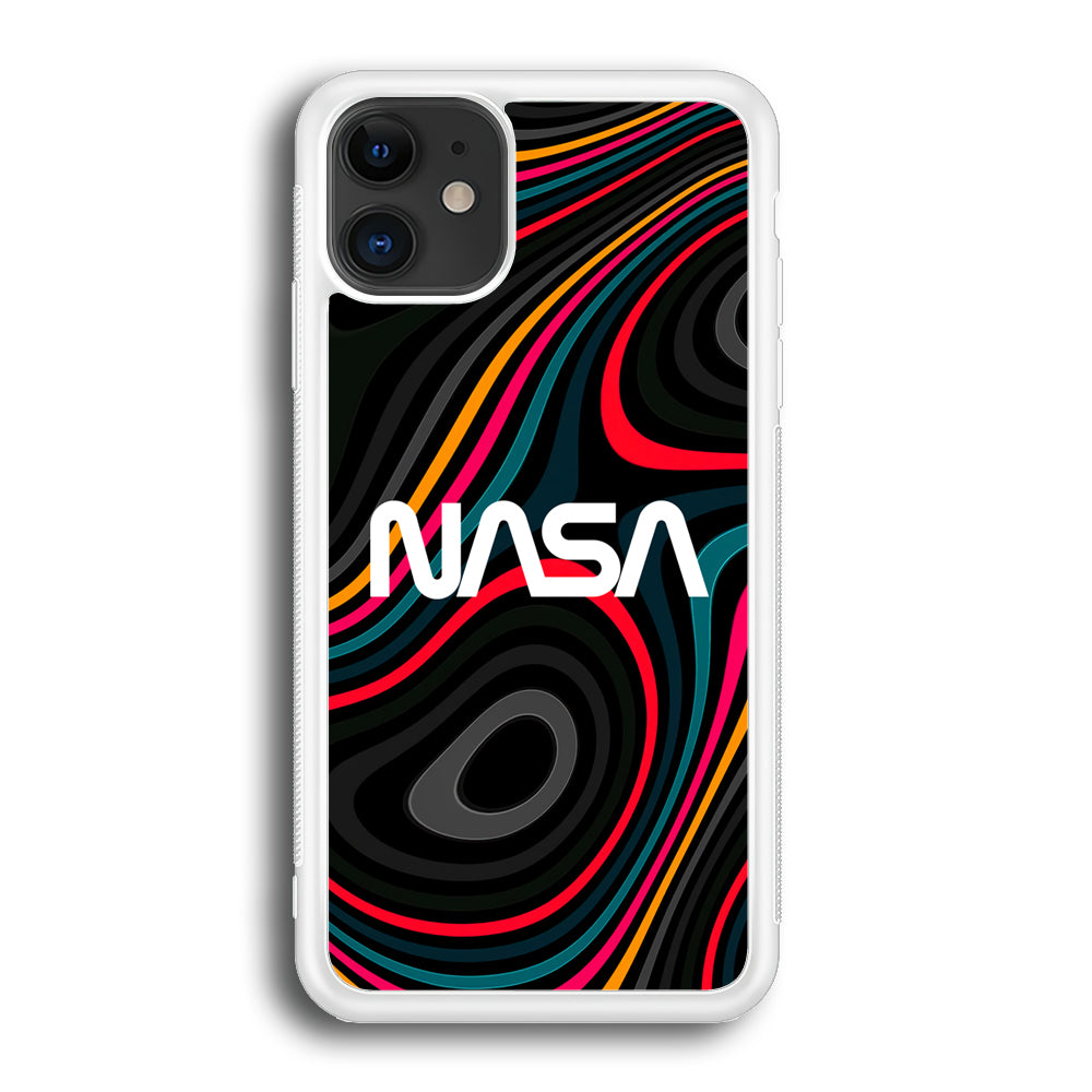 Nasa Rainbow Abstract iPhone 12 Case