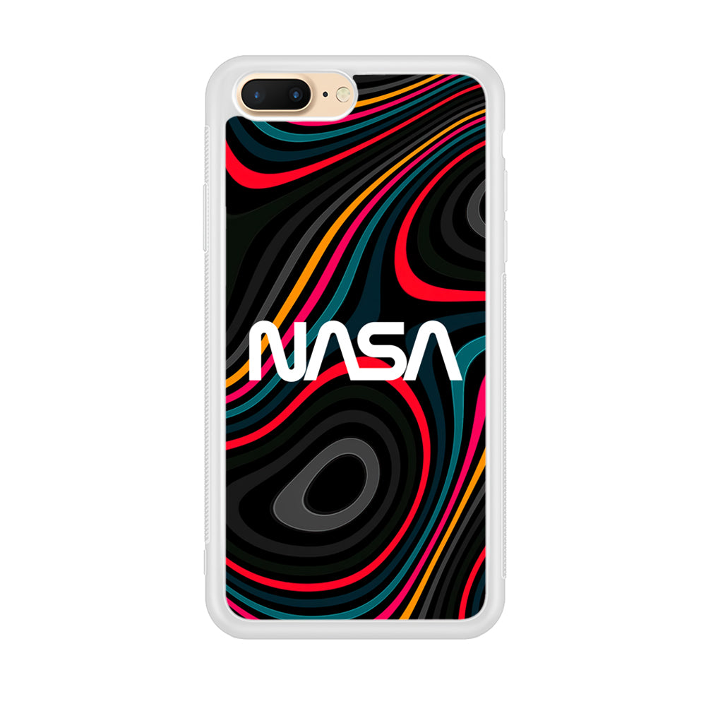 Nasa Rainbow Abstract iPhone 8 Plus Case