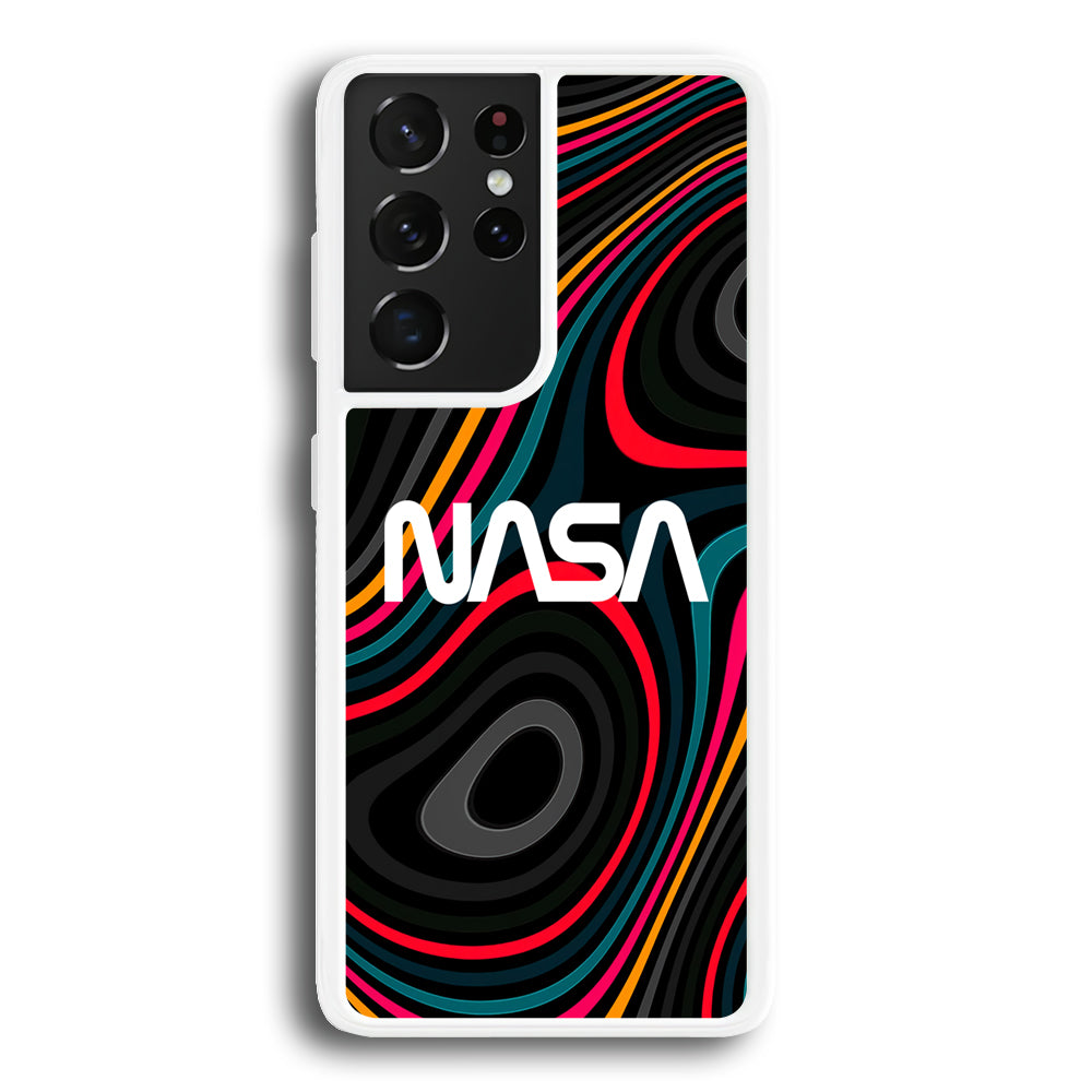 Nasa Rainbow Abstract Samsung Galaxy S21 Ultra Case