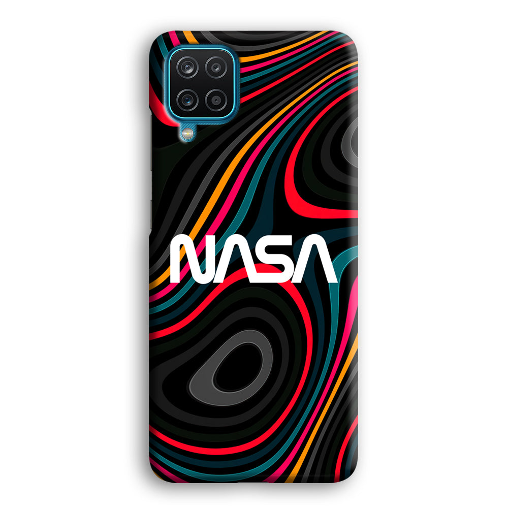 Nasa Rainbow Abstract Samsung Galaxy A12 Case