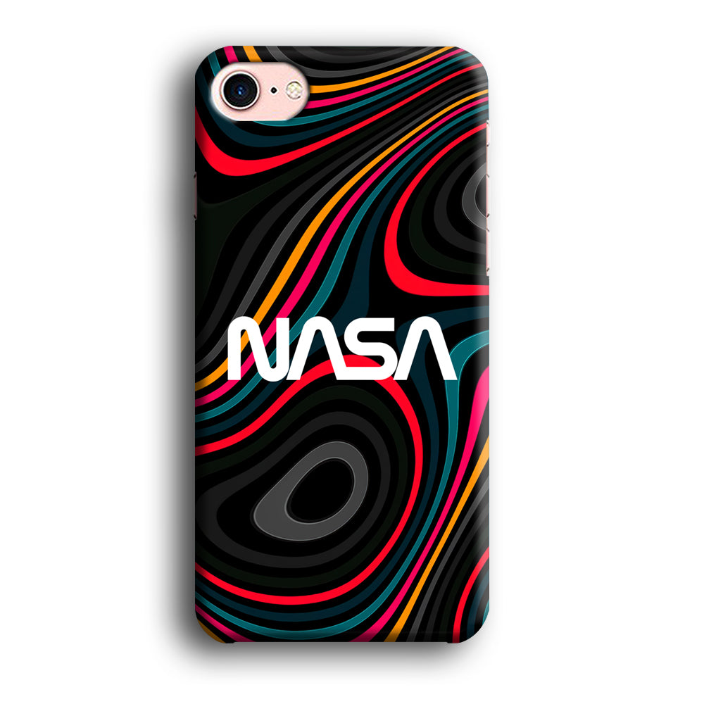 Nasa Rainbow Abstract iPhone 8 Case