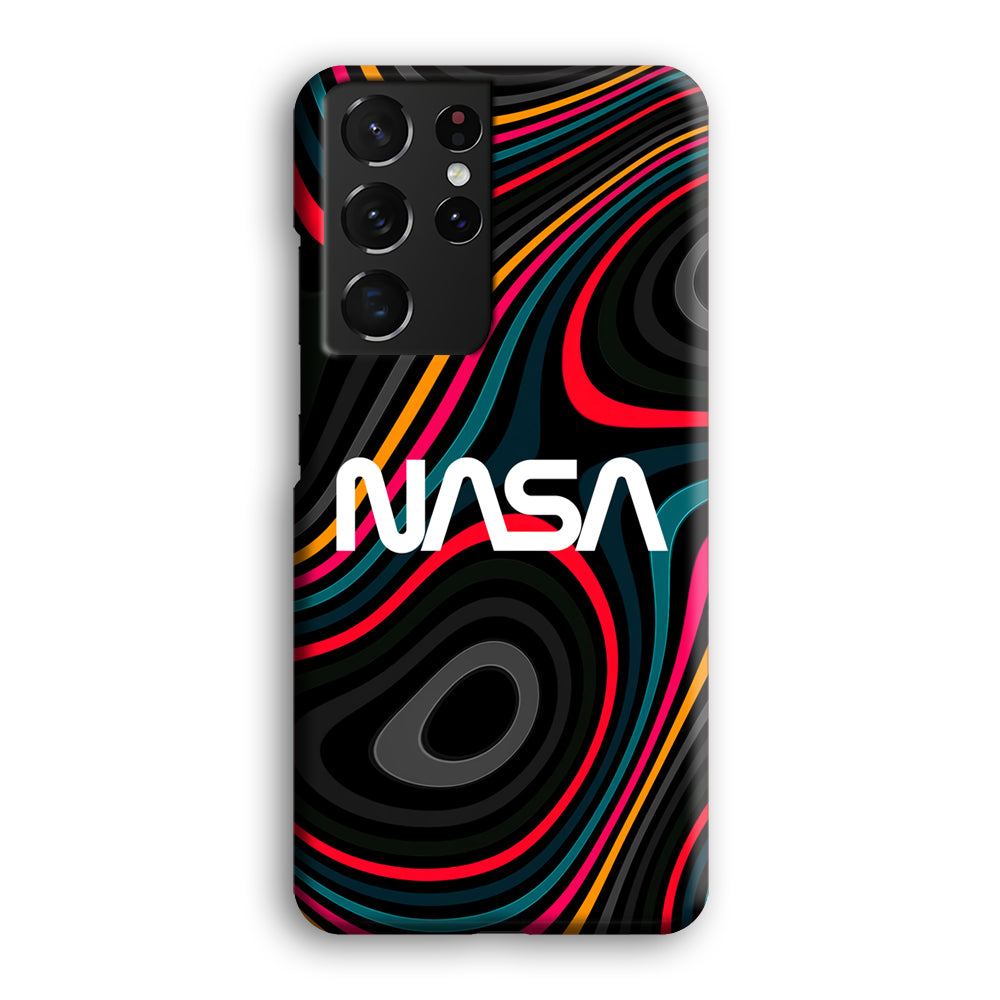 Nasa Rainbow Abstract Samsung Galaxy S21 Ultra Case