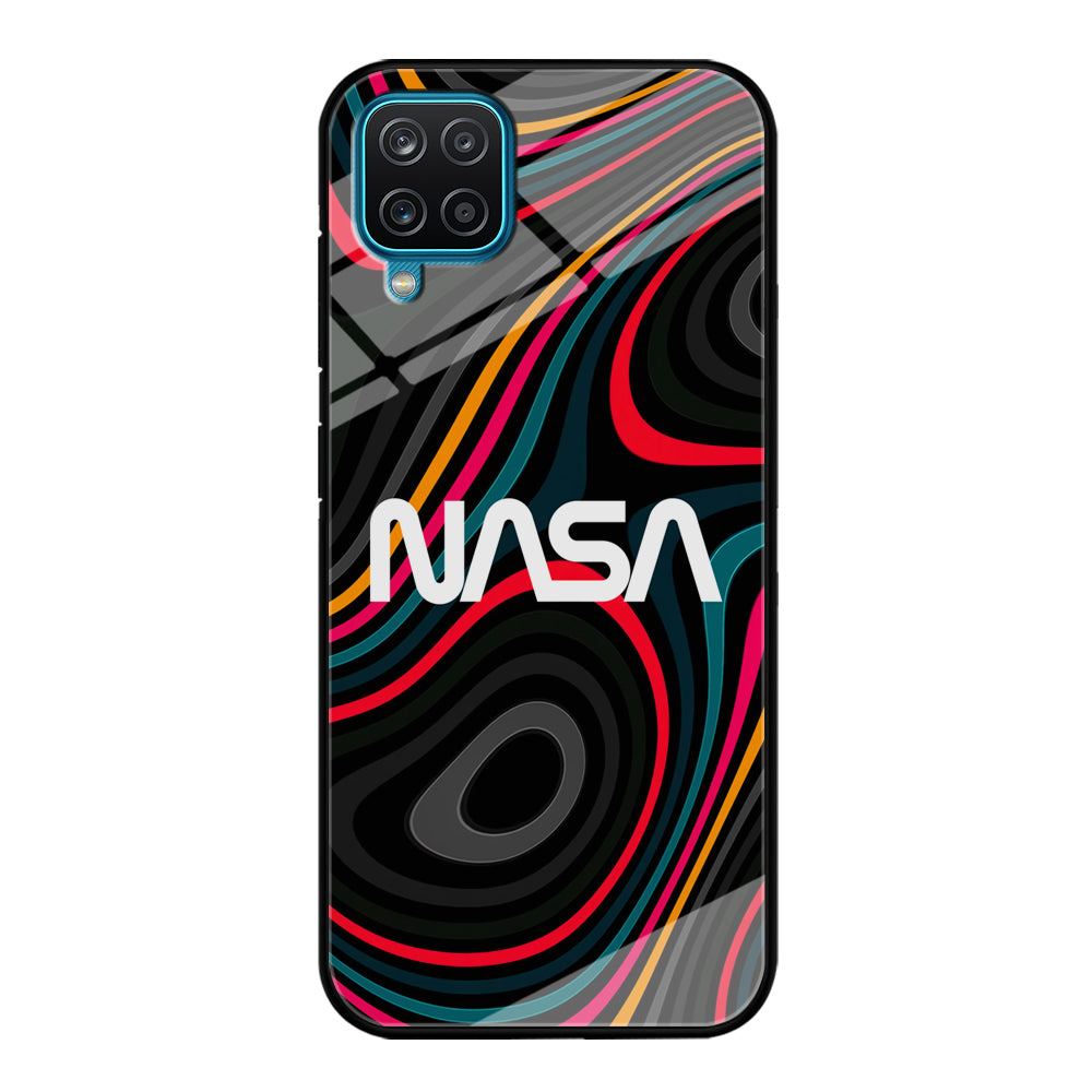 Nasa Rainbow Abstract Samsung Galaxy A12 Case