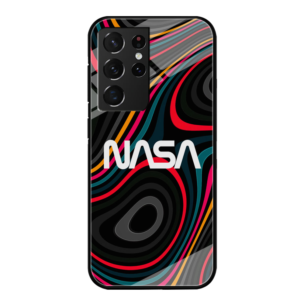 Nasa Rainbow Abstract Samsung Galaxy S21 Ultra Case