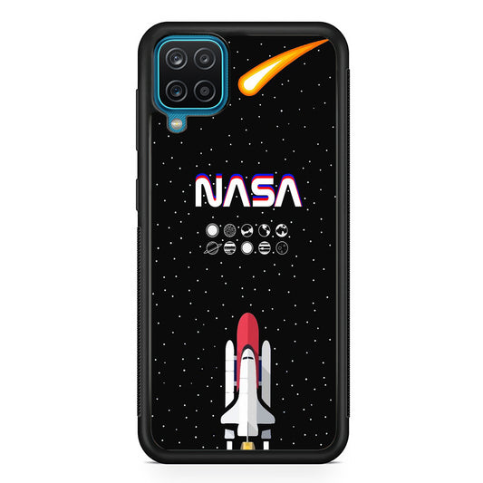 Nasa Space Aircraft Samsung Galaxy A12 Case