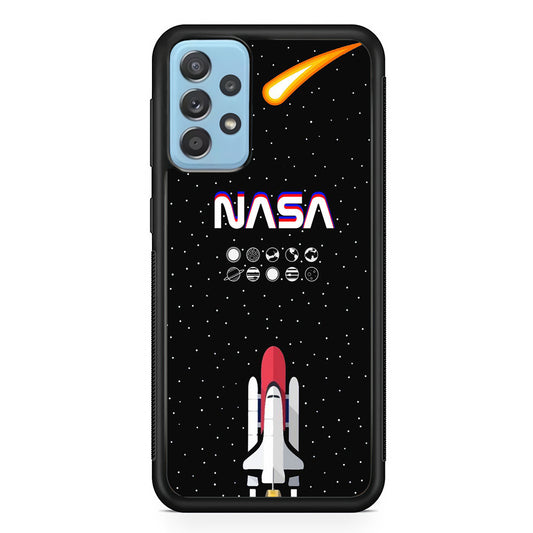 Nasa Space Aircraft Samsung Galaxy A72 Case