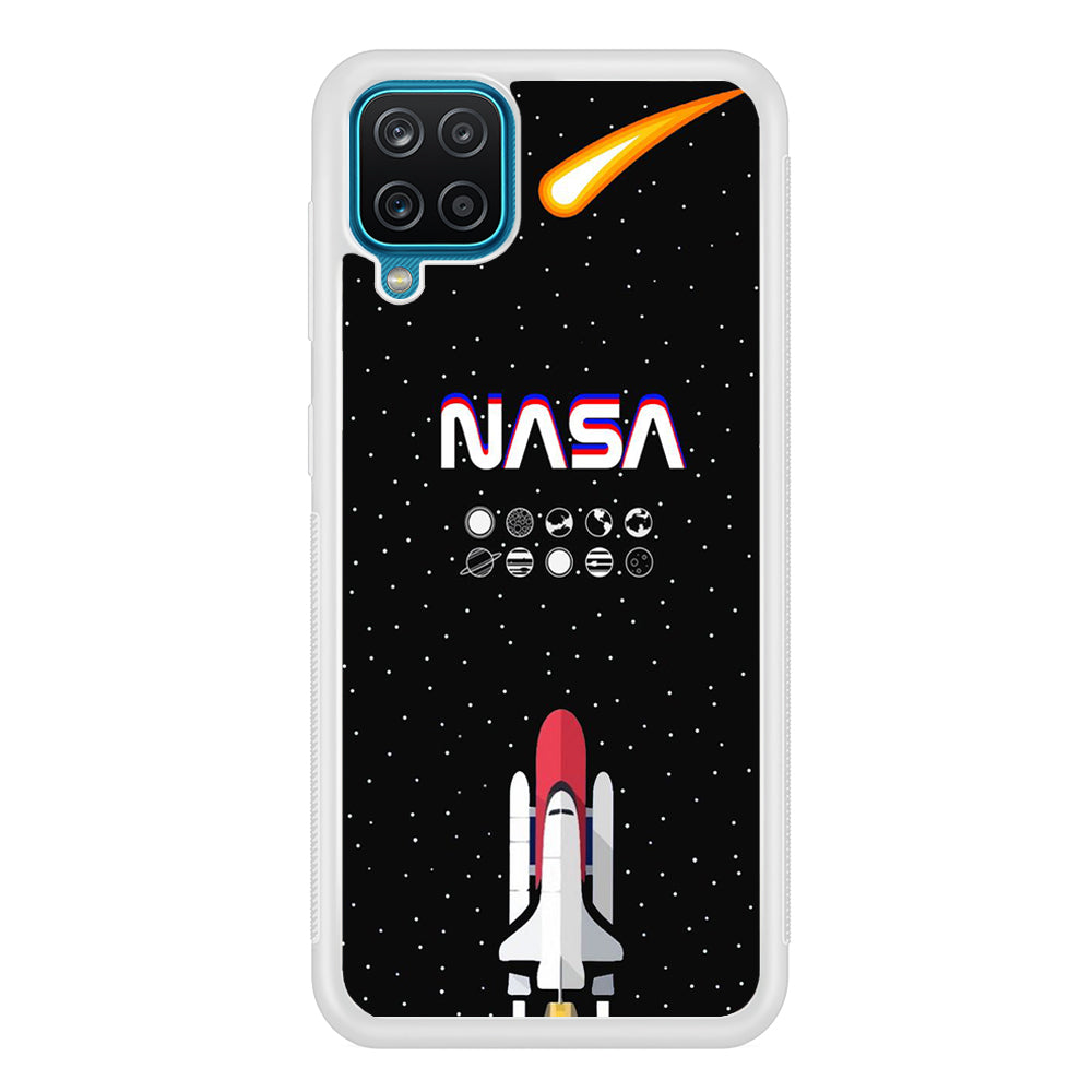 Nasa Space Aircraft Samsung Galaxy A12 Case