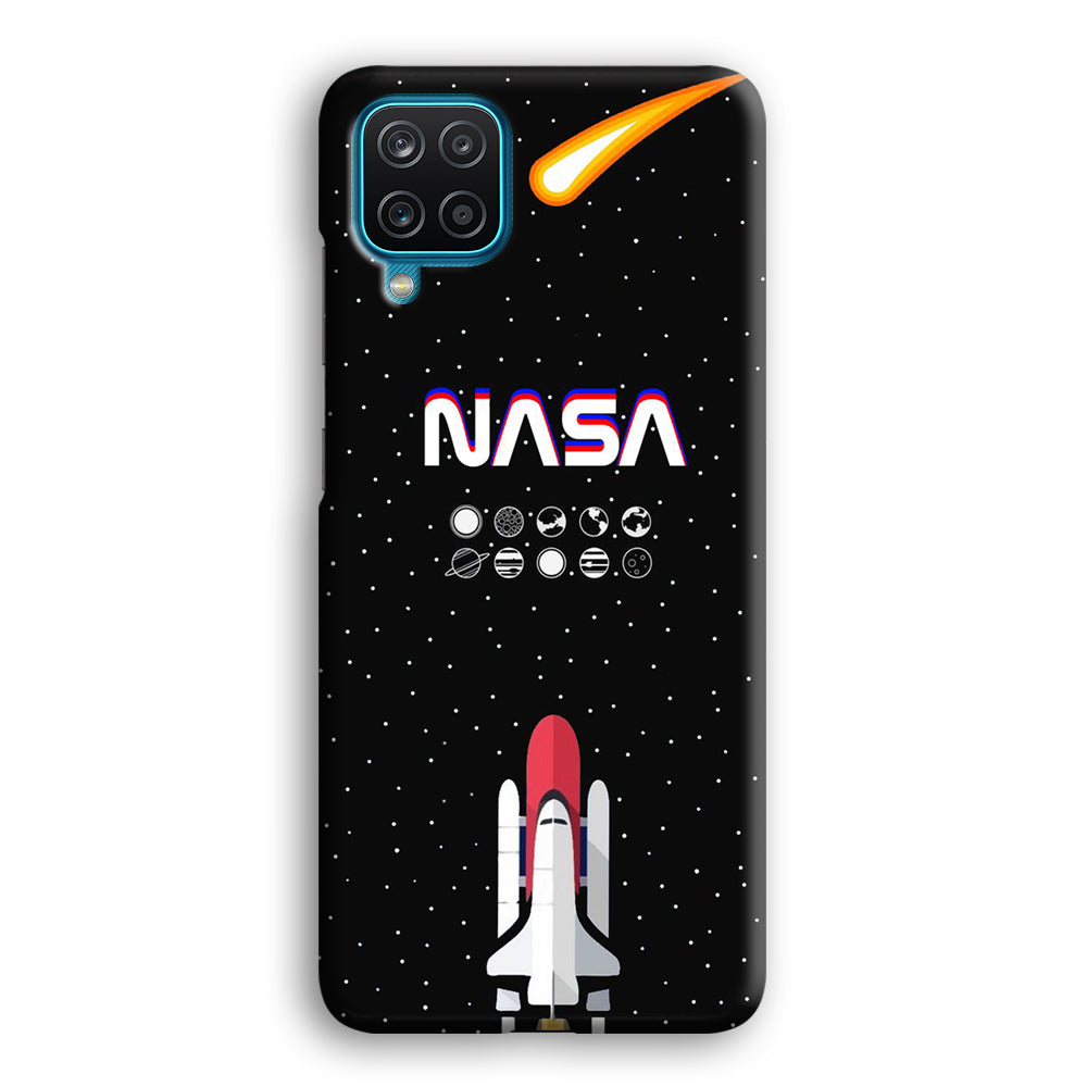 Nasa Space Aircraft Samsung Galaxy A12 Case