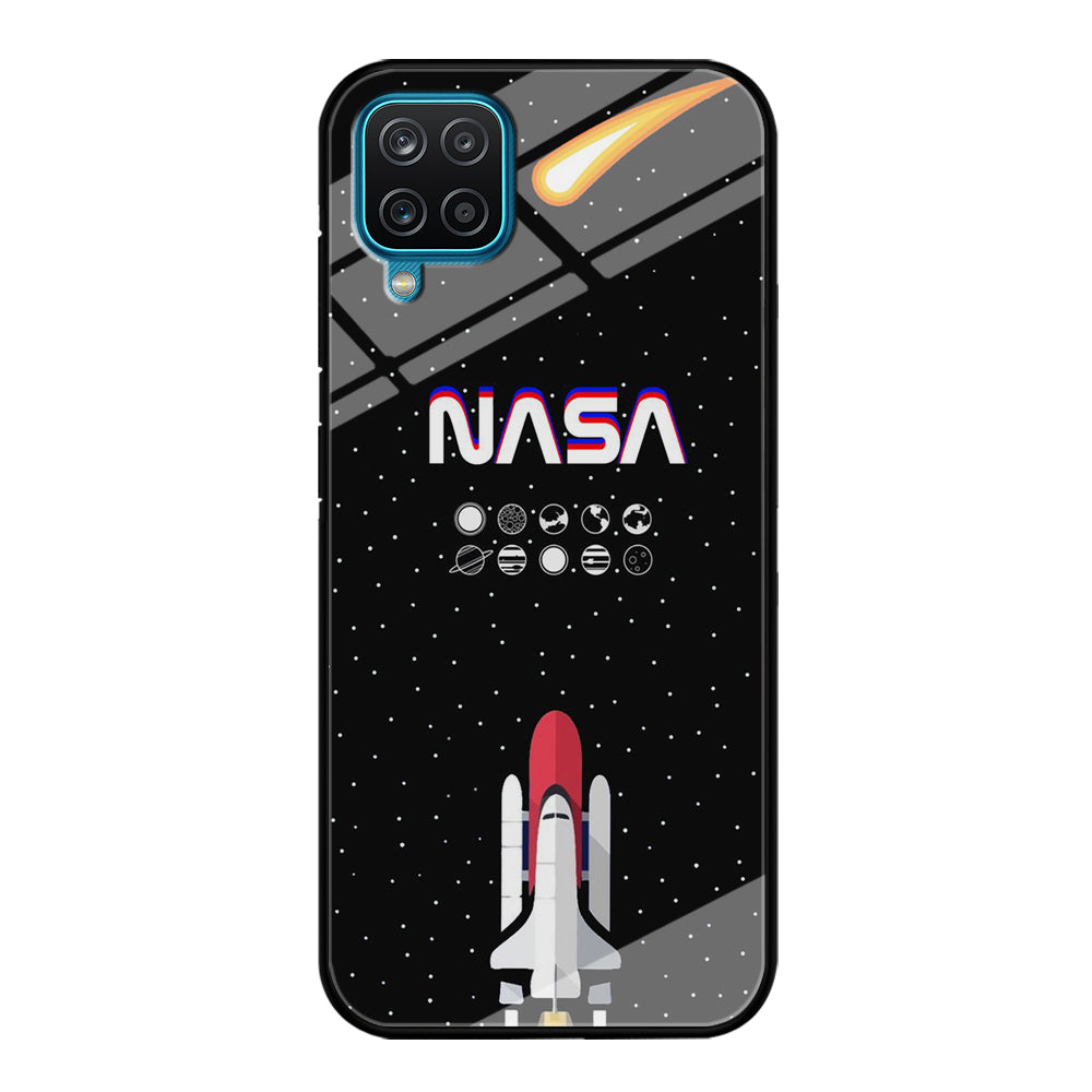 Nasa Space Aircraft Samsung Galaxy A12 Case