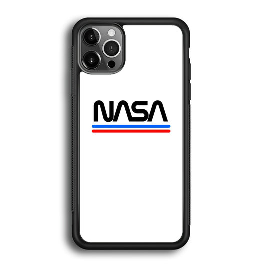 Nasa White Stripe iPhone 12 Pro Max Case